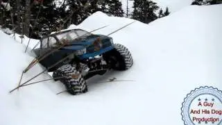 AXIAL SCX10 Wroncho... Wandering Wroncho..Dodge 4x4 snow run...