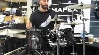 Michael Ieradi (Protest the hero) Drum clinic - Clip 4 (Improved Audio Quality)