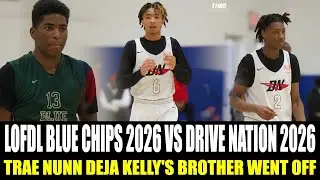 Drive Nation 2026 vs LOFDL Blue Chips 2026 Trae Nunn