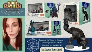 Exploring the World of Exandria | Unboxing the Critical Role Monsters Sets and Udaak!