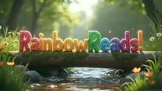 Five Little Froggies Jumping on a Log 🐸 | Fun Counting Song | Rainbow Reads Tale Nursery Rhyme