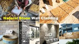 Natural Stone Wall Cladding | Stone Wall Panel and Stone Wall Tiles at Factory Price