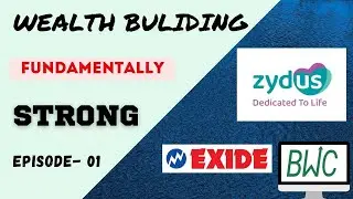 Wealth Building EP - 01, CADILA HEALTHCARE | EXIDE BATTERIES