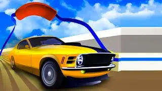 Slingshot Car Stunt Shooting Game Gameplay | Android Action Game