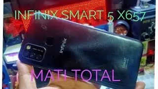 infinix smart 5 mati total di cas cuma nyala led #infinix_matot #infinix_hidupled