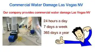 Commercial Water Damage Las Vegas NV