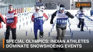 Special Olympics Winter Games 2025: Indian athletes dominate snowshoeing events