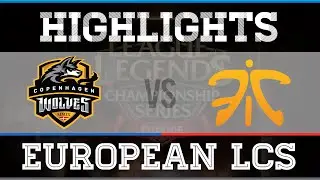 EU LCS Spring 2015 Highlights : Copenhagen Wolves vs Fnatic (W4D2)