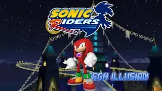 Sonic Riders - Knuckles with Advantage-P in SEGA Illusion