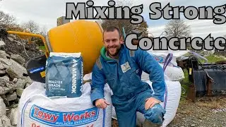 Mixing Strong Fibre Reinforced Concrete With A Mixer