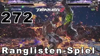 Tekken 8 Ranglisten Spiel  272 Kuroblade2 Eddy   gegen 2kick4punch Armor King