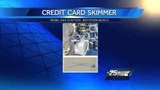 Credit Card skimmer found at Boynton Beach gas pump
