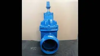 Ductile Iron Socket Weld Gate Valve (DN150, PN16, Flanged)-MF Valve
