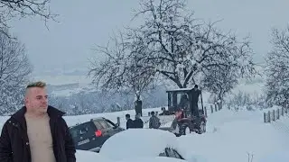 ❄️Najgore izvlačenje auta ikada-jedva smo uspjeli uspijeli! Tata čar&scaron;ija