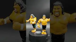 Fatu and Samu The Headshrinkers - WWF Hasbro Vintage Wrestling Figure
