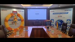 Opening Bell ceremony of Avantel Limited