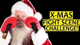 HOLIDAY FIGHT SCENE CHALLENGE 🎄 Film Competition w/ Stuntmen Judges
