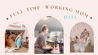 FULL-TIME WORKING MOM DAY OFF ROUTINE WITH 3 KIDS 5 AND UNDER!
