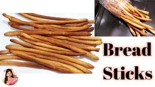 Bread Sticks | Breadsticks Recipe | How to make Breadsticks at home| Homemade bread sticks snack