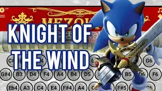 Knight of the wind From Sonic and the black knight - Acordeon virtual Mezquite 