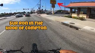 Riding Sur Ron In The Hood Of Compton| Crips & Bloods Take Over