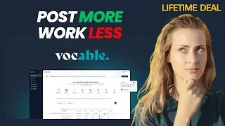 Vocable AI Lifetime Deal I Generate 30 Days of Multichannel Content with This AI Content Planner