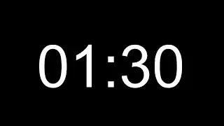 Basic 90 seconds silent countdown + end beep buzzer