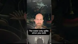 Вода не раскалывается, пока вы стоите на берегу.