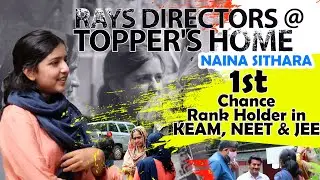 RAYS DIRECTORS @ TOPPER'S HOME | NAINA SITHARA | RAYS ENTRANCE COACHING CENTER | NEET 2021 |JEE EXAM