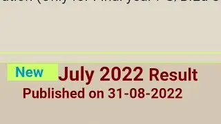 SET July 2022 Result announced | Kerala set | set exam