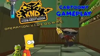 Мультяшный игровой процесс: Codename Kids Next Door Operation V.I.D.E.O.G.A.M.E. ЧАСТЬ 1
