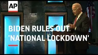 Biden rules out 'national lockdown' to halt COVID