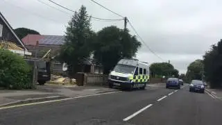 Kent Police VW Crafter PSU van on scene