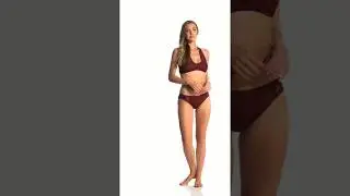 Vince Camuto Summer Lattice Geo Lace Bikini Bottom | SwimOutlet.com