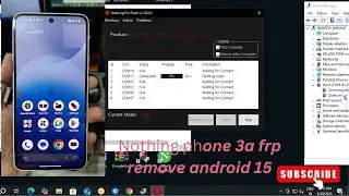 Nothing phone 3a frp remove android 15