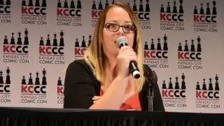 Carrie Henn (Newt from Aliens)  panel Kansas City Comic Con Sat 8-3-2016