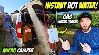 Instant Hot Water in Micro Campers | Camplux BW158BC REVIEW