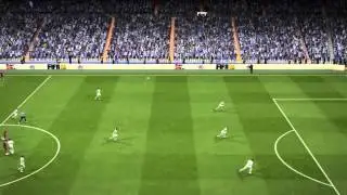 FIFA 15 Halfway line goal from kickoff