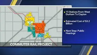 Triangle commuter rail study reveals cost, possible route