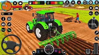 Modern Tractor Farming Driving Simulator 3D - New Tractor Games 2020 - Android Gameplay