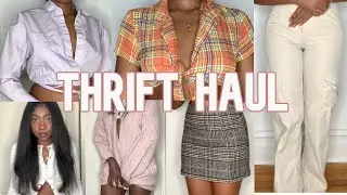 TRY-ON THRIFT HAUL | How I’m Adding Color To My Wardrobe