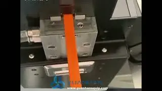 Laser copper busbar insulation cover peeling off machine - double-sided laser high power model