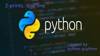 Python 2 Prints, 1 Line