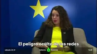 Laura Ballar&iacute;n habla en la Sexta sobre la protecci&oacute;n de menores en l&iacute;nea