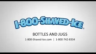 Shaved Ice Syrup Bottles and Jugs