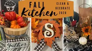 FALL 2020 KITCHEN CLEAN & DECORATE WITH ME! I LOVE THE WAY EVERYTHING LOOKS // SMTV