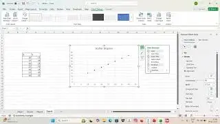 How to create Scatter Diagram in Excel
