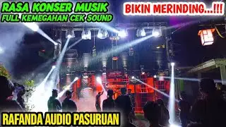 HOREG LOSS...!!! FULL Kemegahan CEK SOUND RAFANDA audio Pasuruan di Jabung