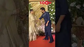 Sonakshi Sinha's husband Zaheer Iqbal TEASES her by TOUCHING her belly amid PREGNANCY buzz😂 #shorts