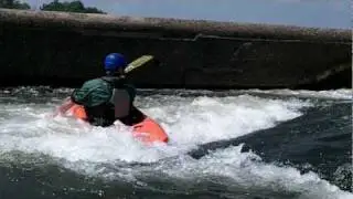Wing Dam in July (3350 cfs)